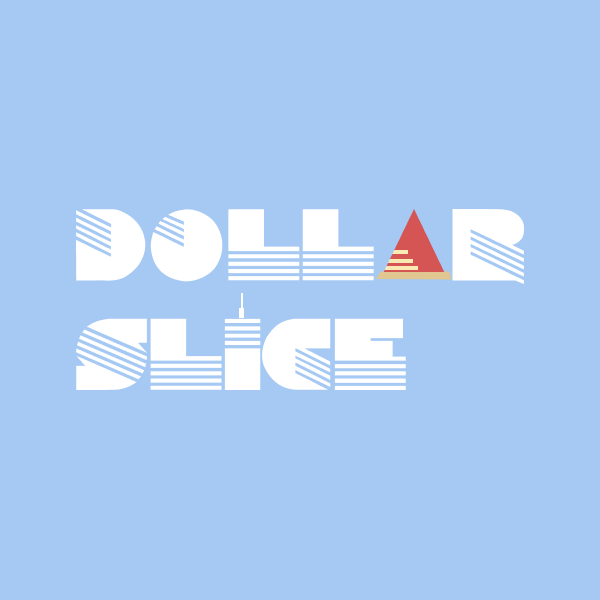 Cover for Dollar Slice logo concepts